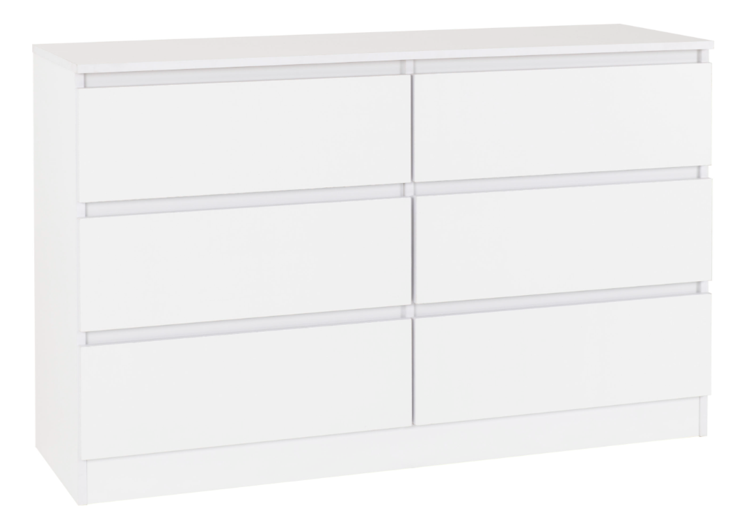 Malvern 6 Drawer chest WS