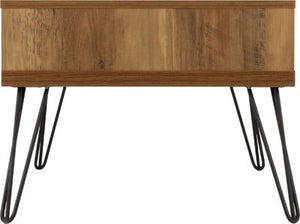 Ottawa 1 Drawer Coffee Table Medium Oak Effect/Black