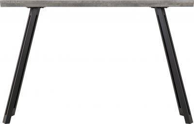 Quebec Wave Edge Console Table  - WH