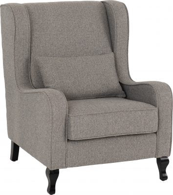 Sherborne Fireside Chair Dove Grey Fabric - WH
