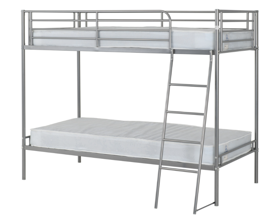 Brandon 3ft Metal Frame Bunk Bed WS