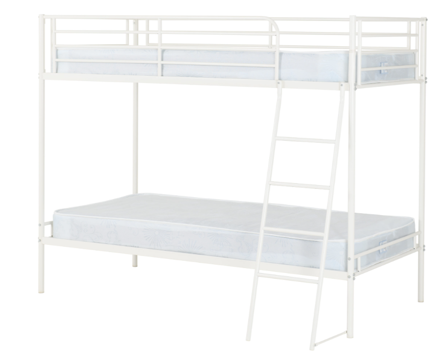 Brandon 3ft Metal Frame Bunk Bed WS
