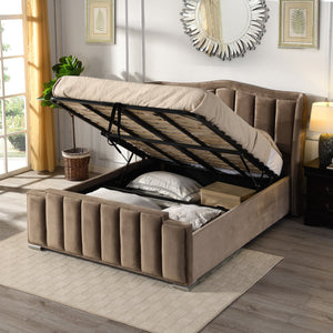 Clare Mink Gaslift Bed