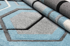 Elise Rug Blue-Grey