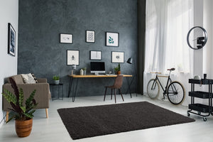 Shaggy Grey Rug
