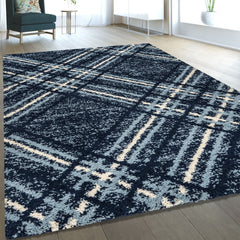 Blaze Rug - Navy Blue 02