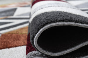 Mason Rug - 100 Grey Orange