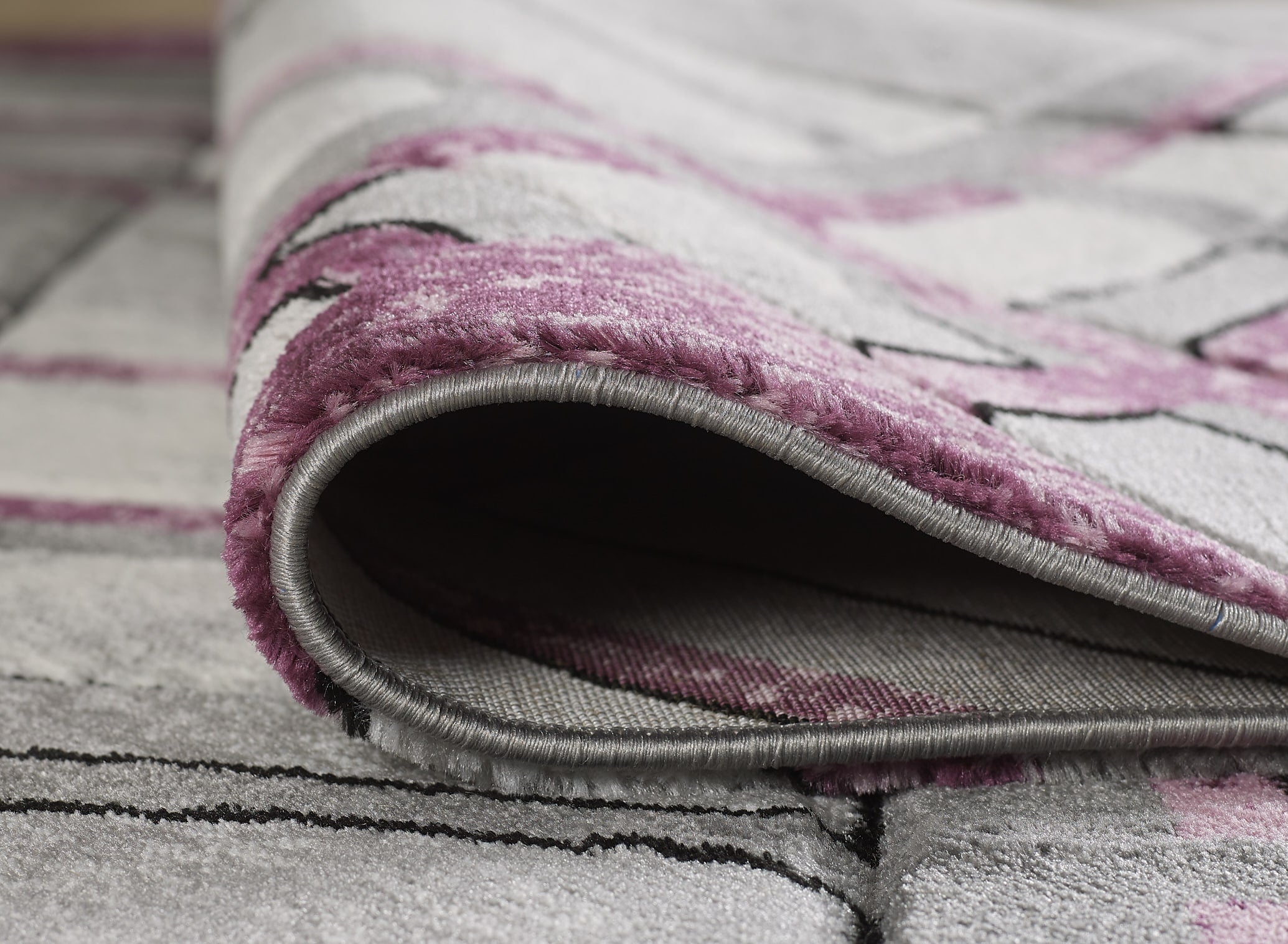 Accra Rug - Grey Lilac