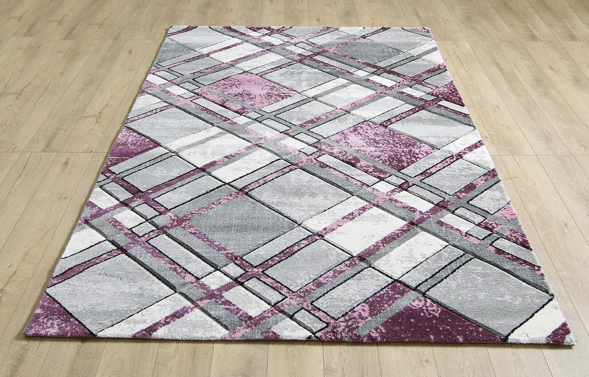 Accra Rug - Grey Lilac