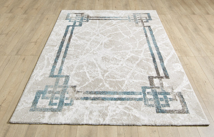 Alisa Rug - Beige Blue