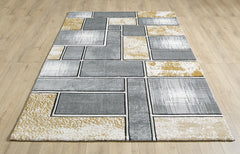 Lagos Rug - Grey Gold