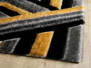 Saturn Rug - Grey Gold