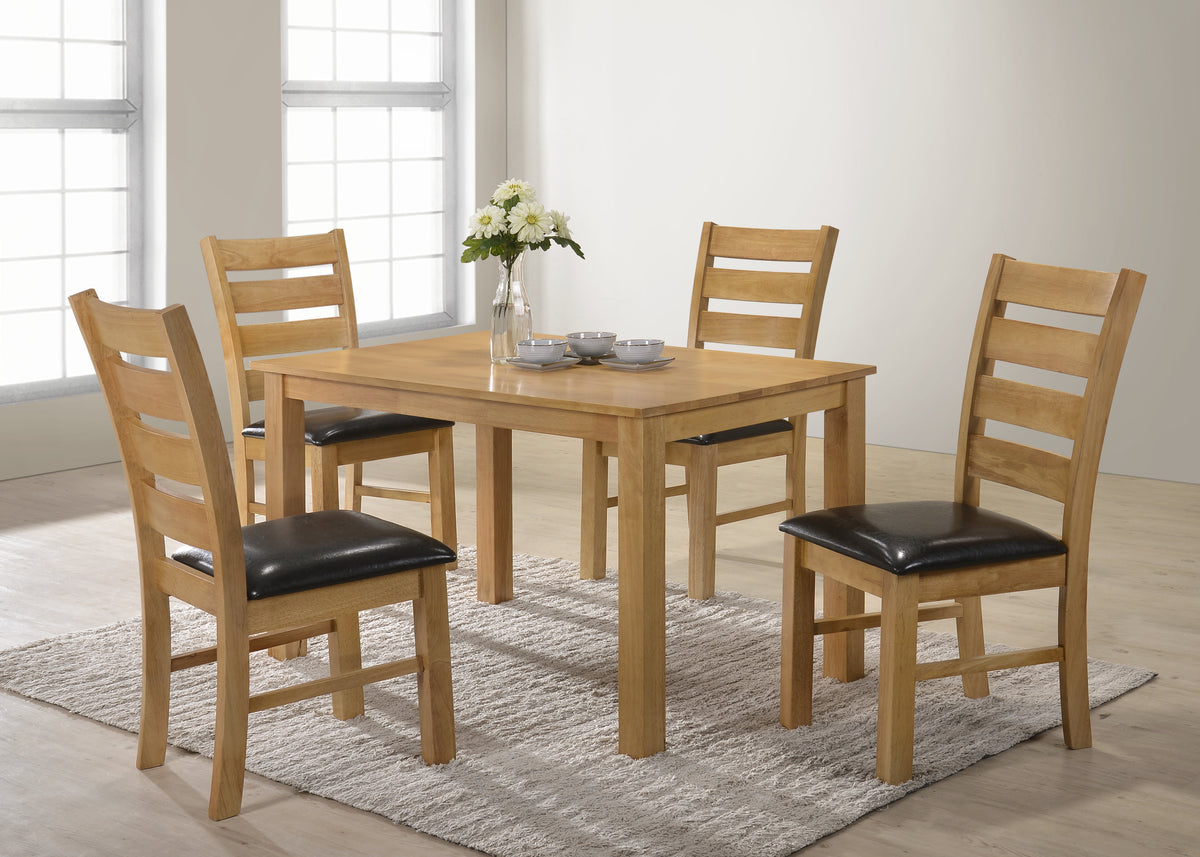 Columbia Oak Dining Set - HJ