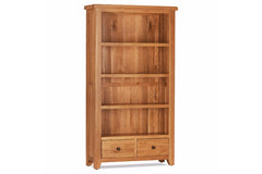 Oscar Bookcase With 2 Drawers GA