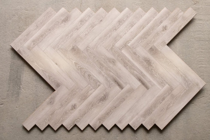 Herringbone Seattle Grey Gloss 8mm