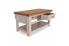 Victor 2 Drawer Coffee Table