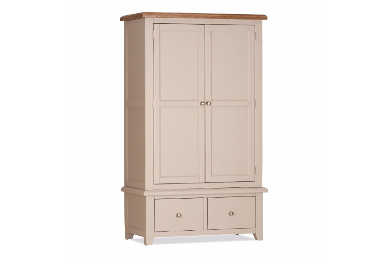 Victor Double Wardrobe With Drawers GA