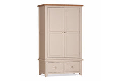 Victor Double Wardrobe With Drawers GA