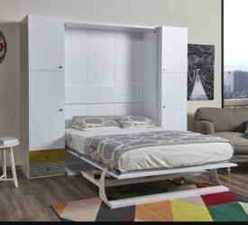 Wall Bed with Desk