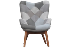 Willow Patchwork Accent Chair - IM